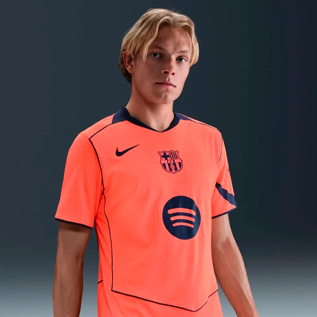 1-317 Barcelona 2025/26 Third Jersey Total 90 – Player Version - Image 1