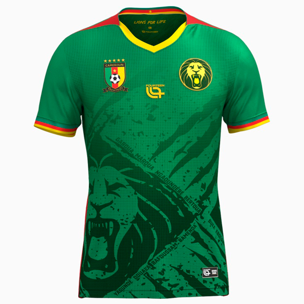 1-37 Cameroon 2025 Home Jersey Fan Version - Image 1