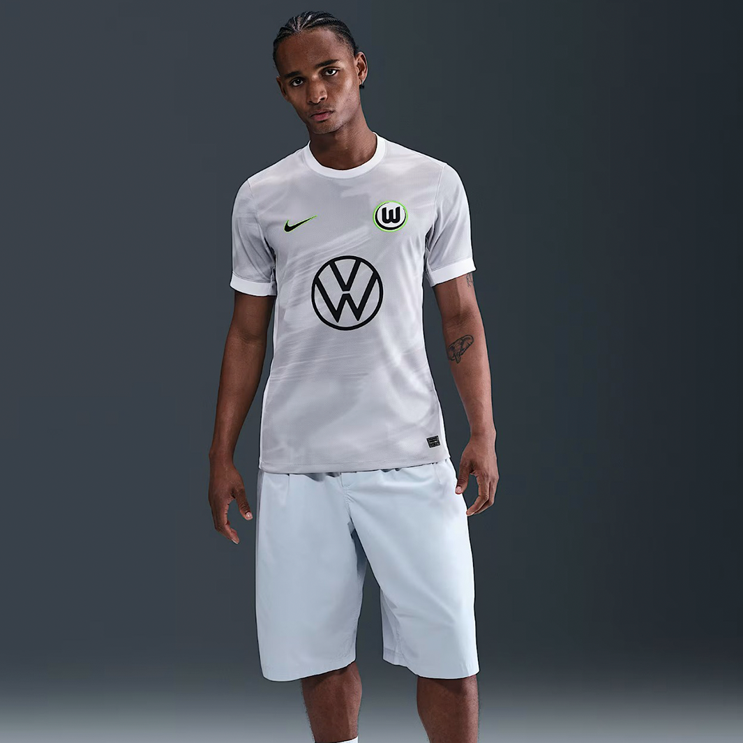 2-194 Wolfsburg 2025/26 Away Jersey – Fan Version - Image 1