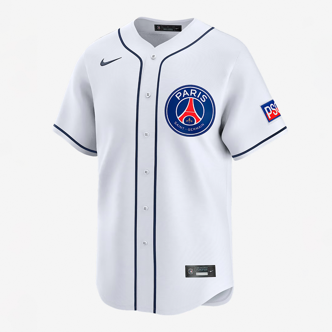 2-388 Paris Saint-Germain (PSG) 2025 Baseball Jersey – Fan Version - Image 1