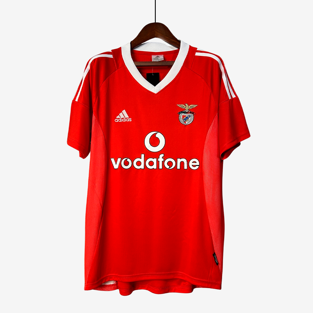2-718 Benfica 2002/03 Home Jersey Retro Version - Image 1