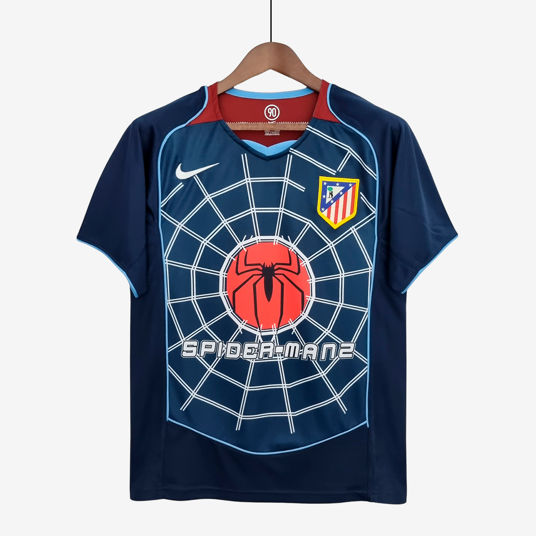4-118 Atletico Madrid 2004/05 Away Jersey – Retro Version - Image 1