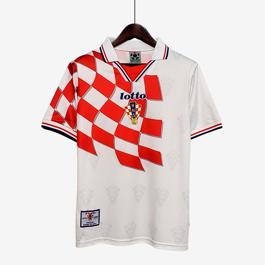 5-420 Croatia 1998 Away Jersey Retro Version - Image 1