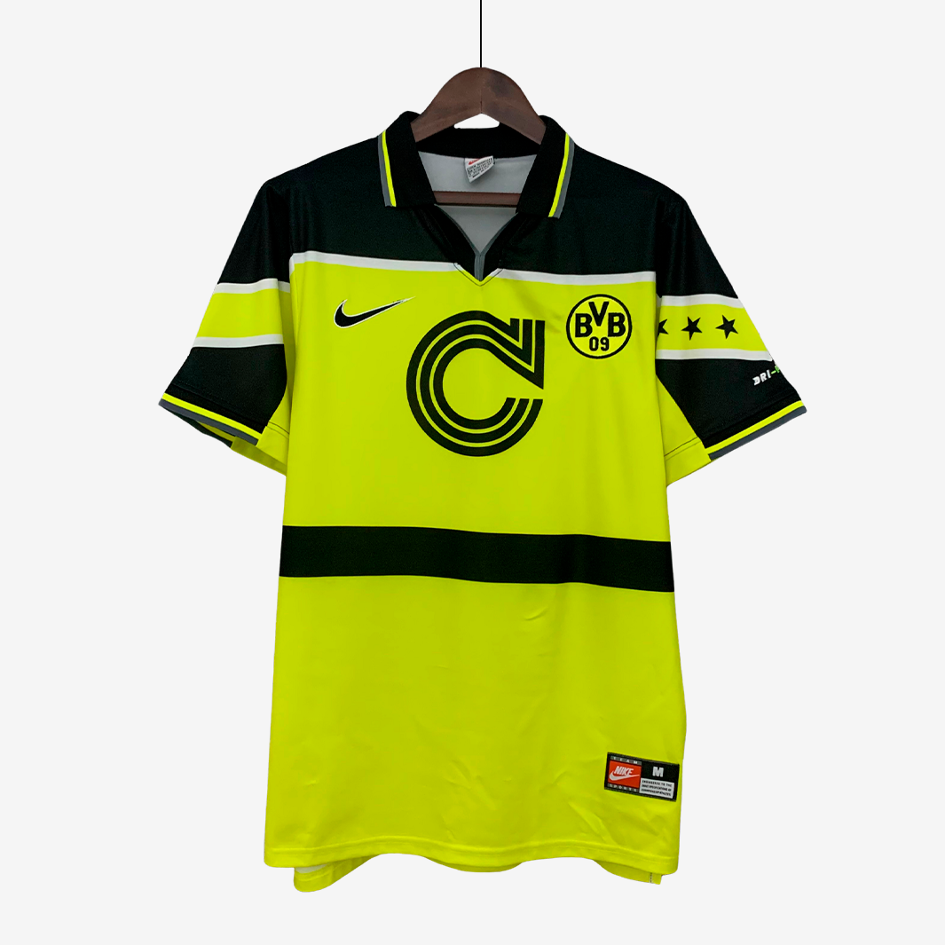 5-844 Borussia Dortmund 1996/97 Home Jersey Retro Version - Image 1