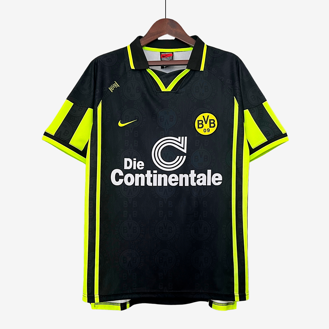 6-267_e26a63bf-7d23-4868-8685-9199c0de601d Borussia Dortmund 1996/97 Away Jersey – Retro Version - Image 1