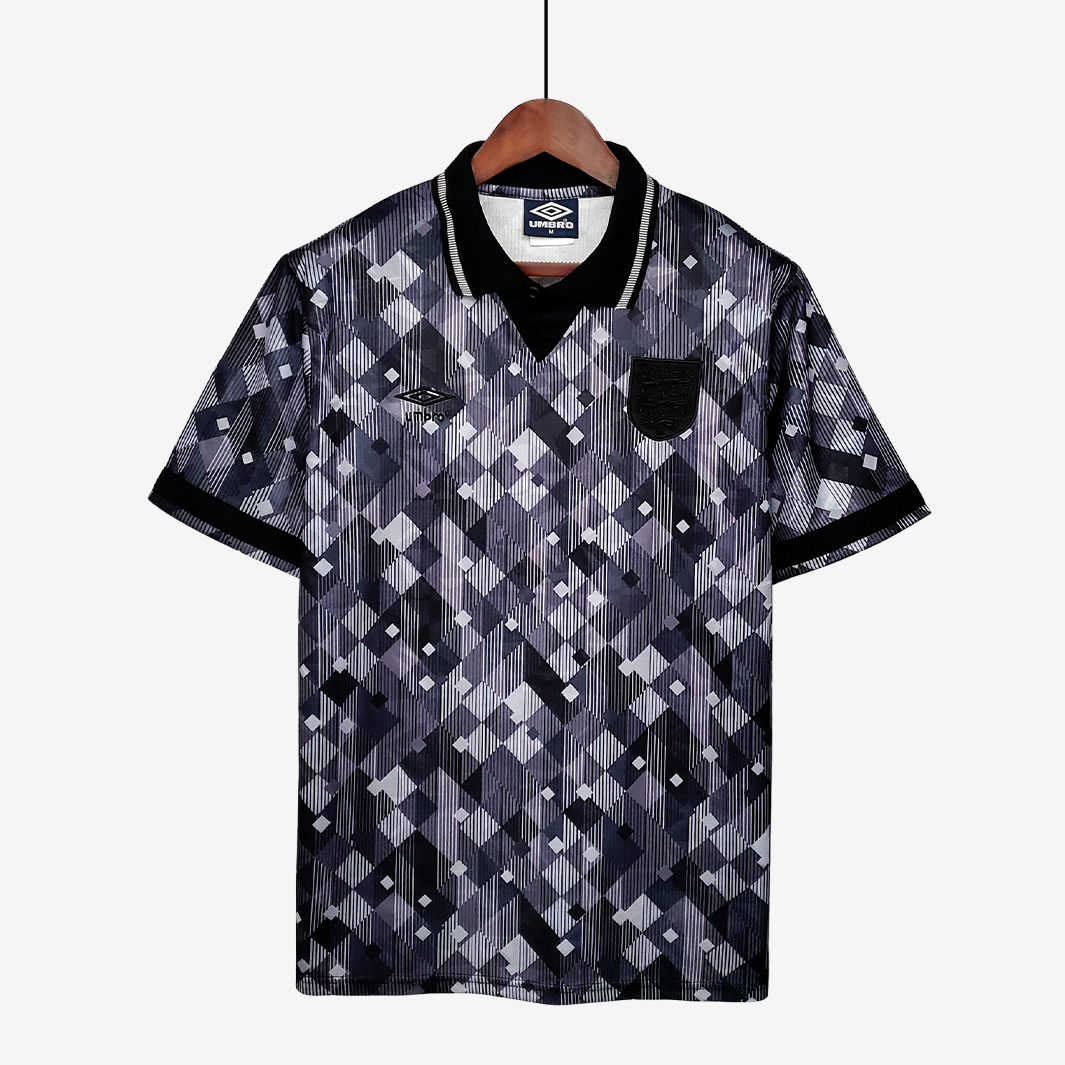 7-139 England 1990 Away Jersey – Retro Version - Image 1