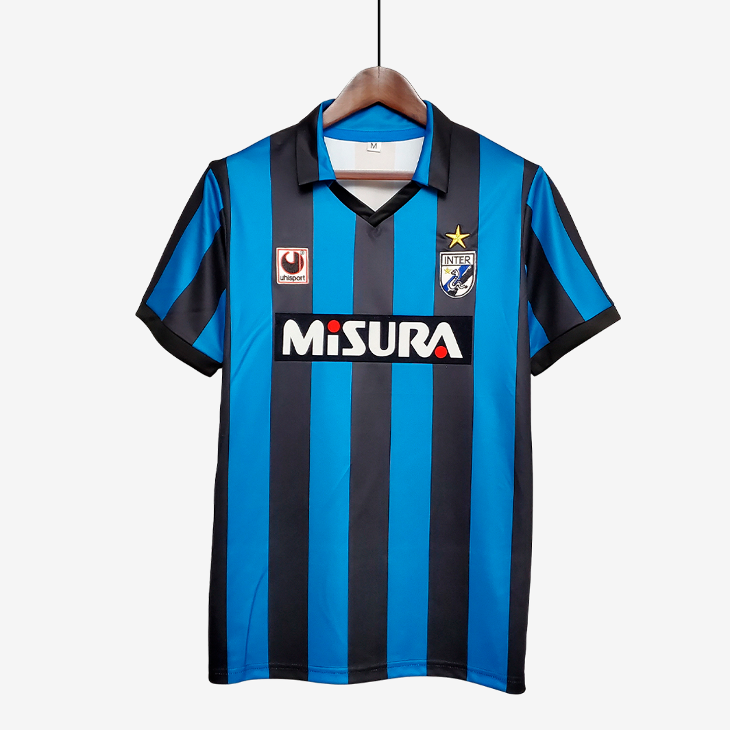 7-251 Inter Milan 1988/90 Home Jersey Retro Version - Image 1