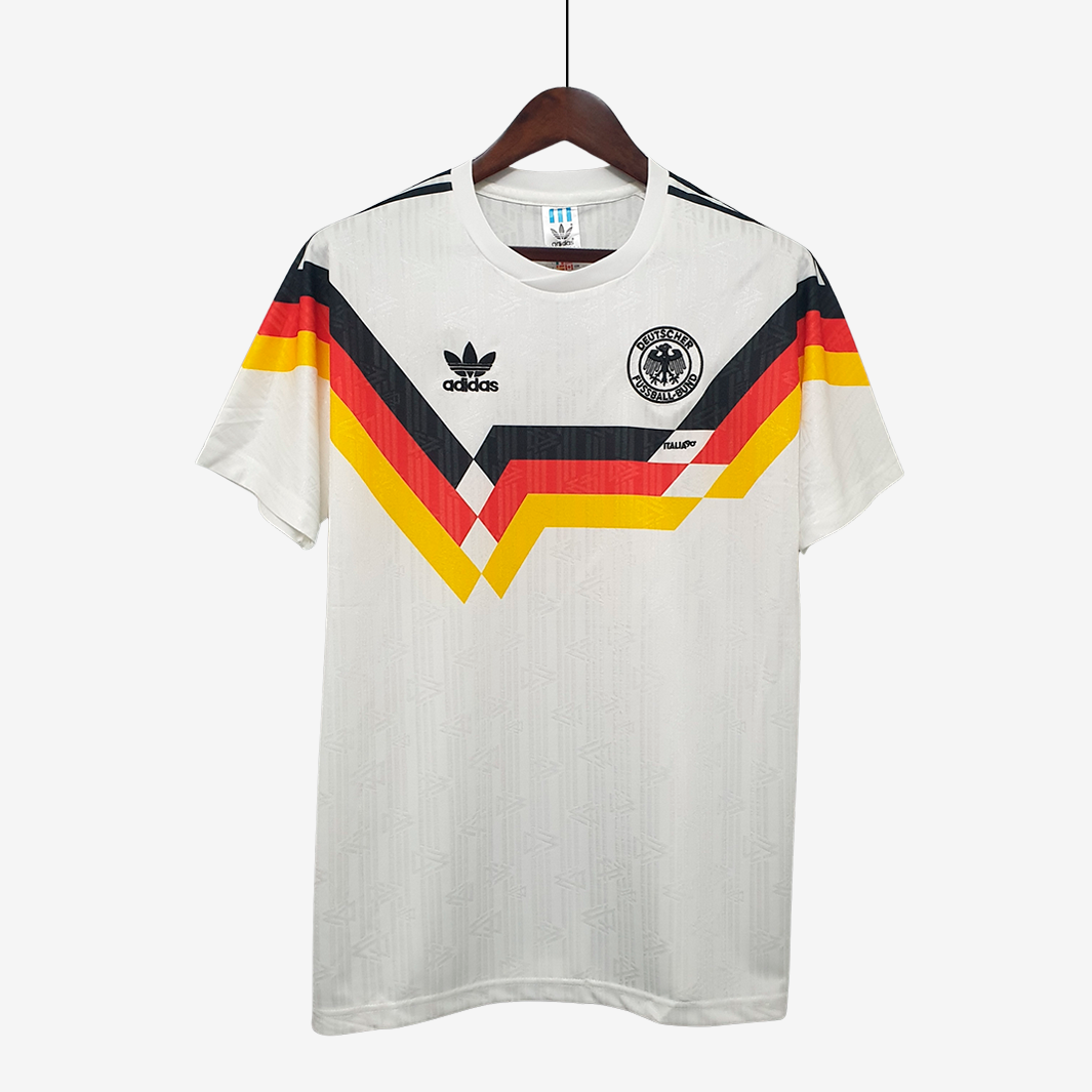 7-371 Germany 1990 Home Jersey Retro Version - Image 1