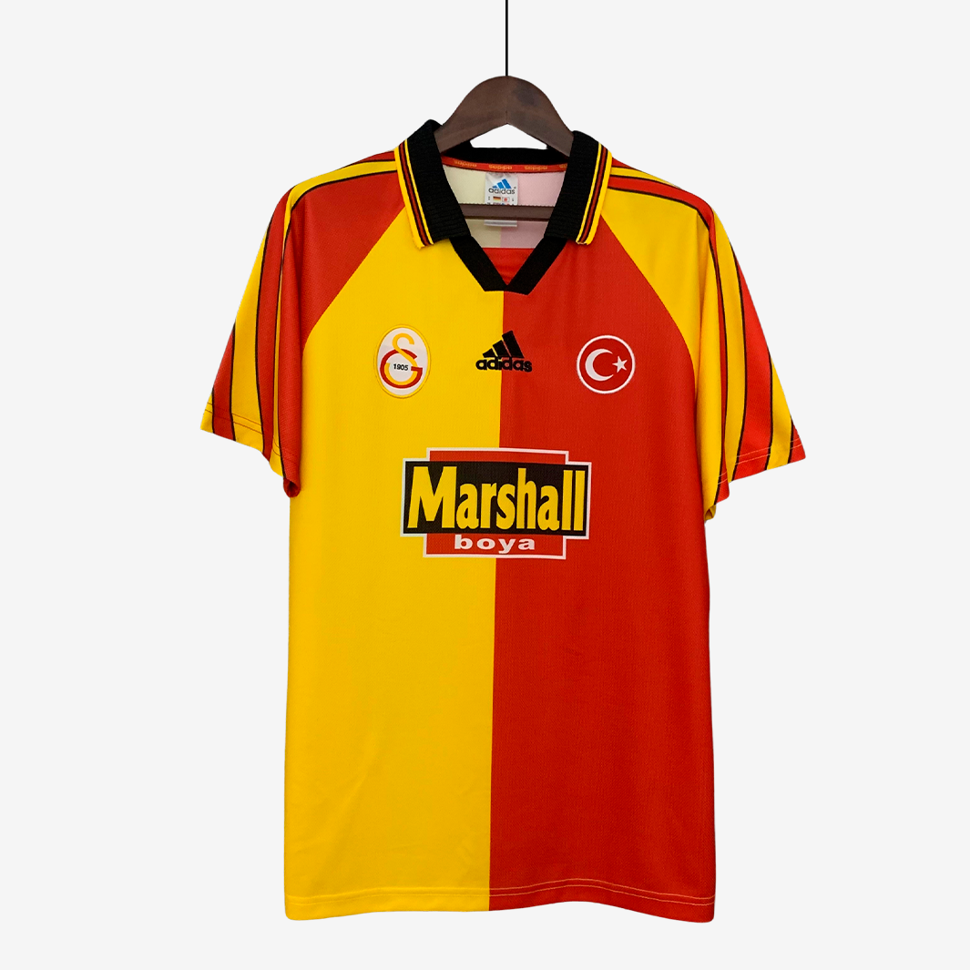 7-613 Galatasaray 1998/99 Home Jersey Retro Version - Image 1