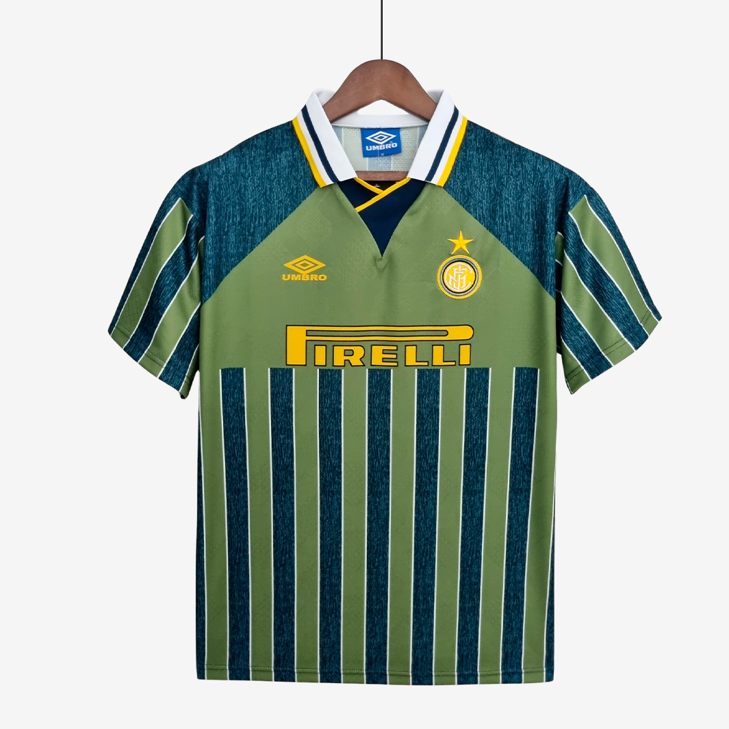 7-92 Inter Milan 1995/96 Away Jersey – Retro Version - Image 1