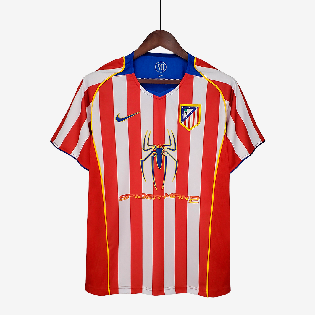 8-111 Atletico Madrid 2004/05 Home Jersey – Retro Version - Image 1