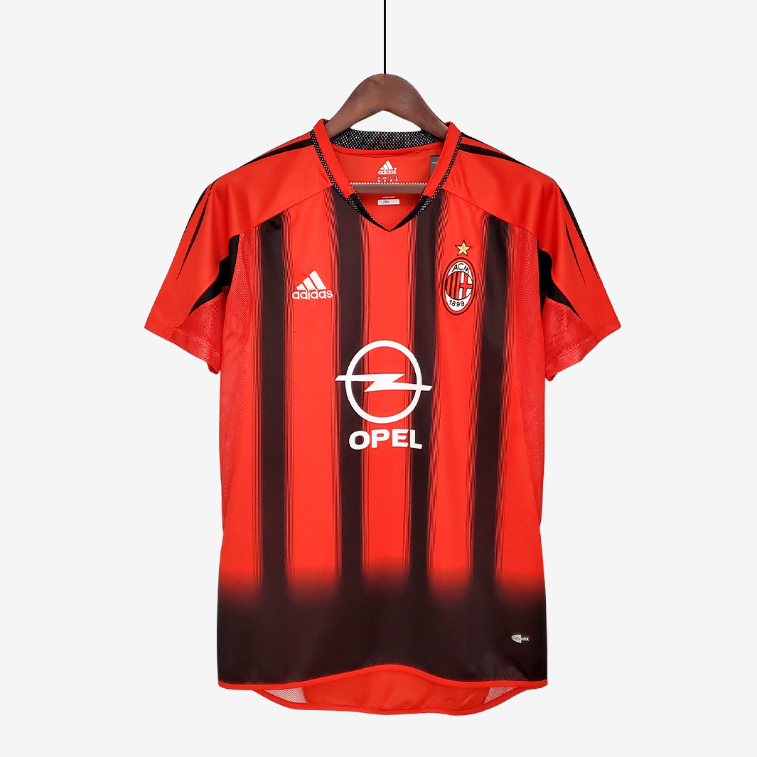 8-121 AC Milan 2004/05 Home Jersey Retro Version - Image 1
