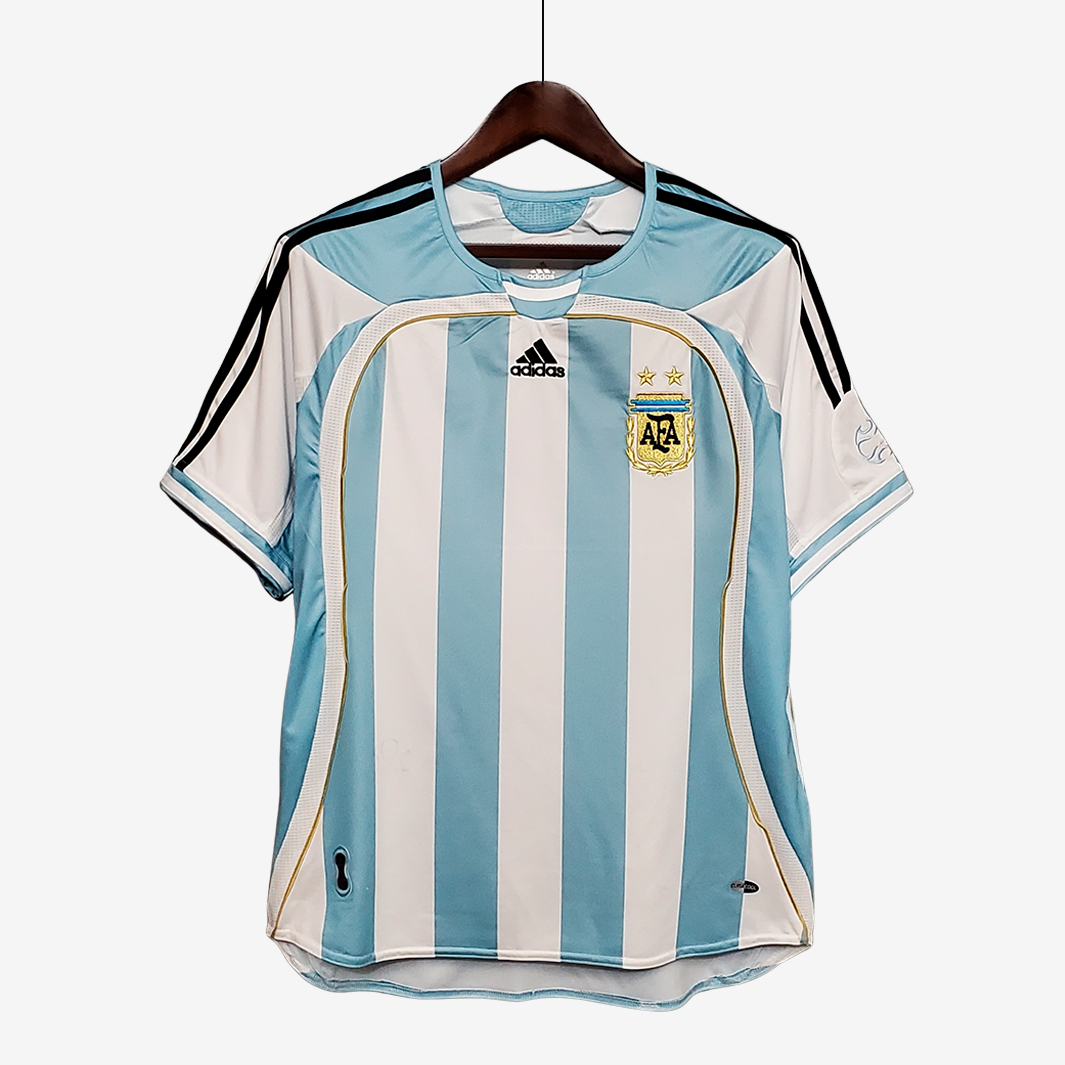 8-165 Argentina 2006 Home Jersey Retro Version - Image 1