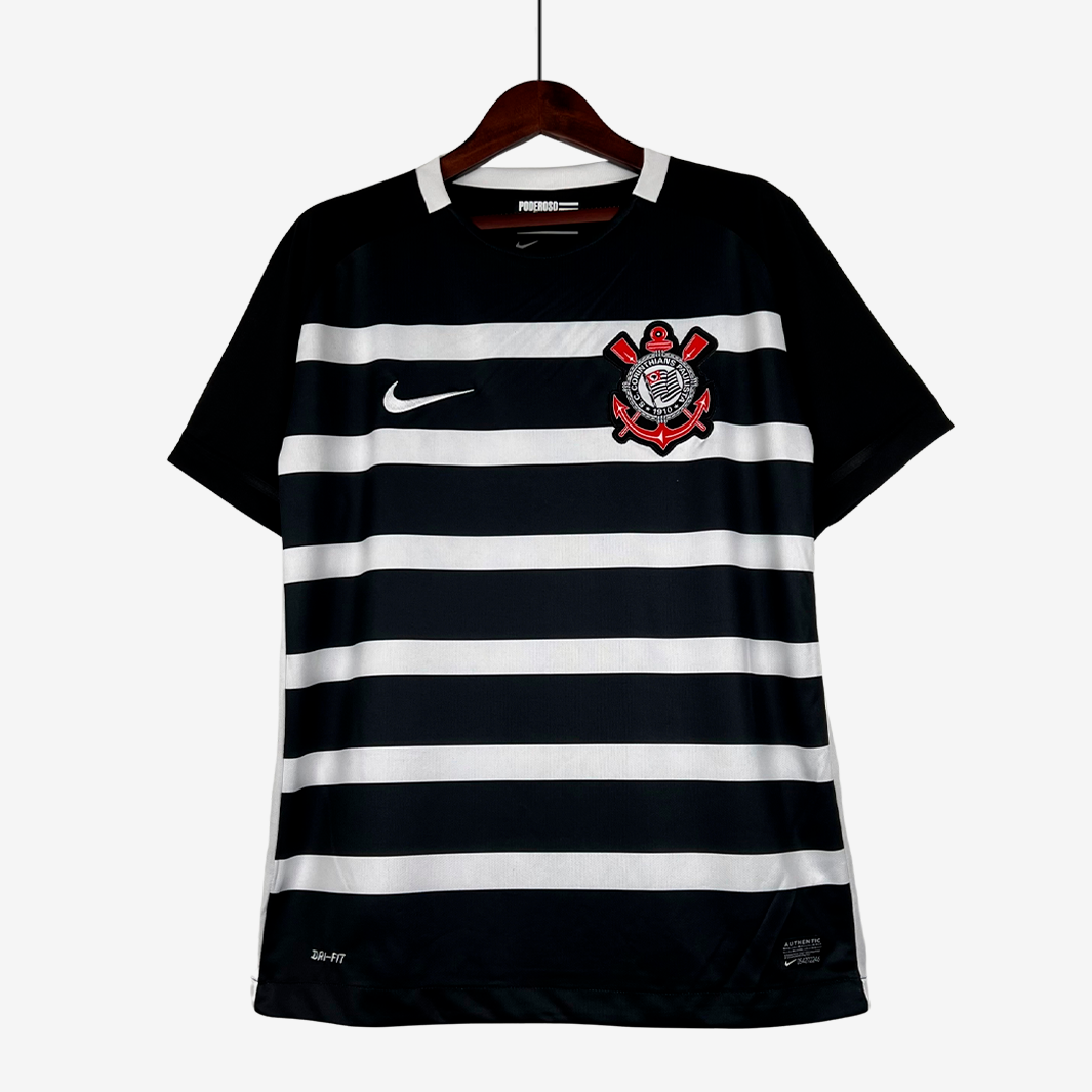 8-265 Corinthians 2015/16 Away Jersey Retro Version - Image 1