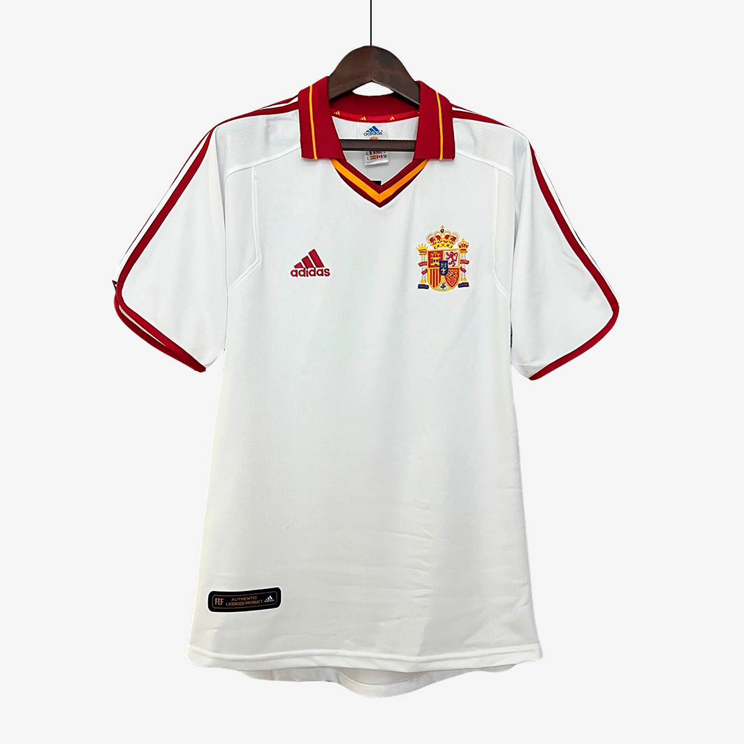 8-39_b032033f-f7db-4ac5-a270-6072a9bfdead Spain 2000 Away Jersey – Retro Version - Image 1