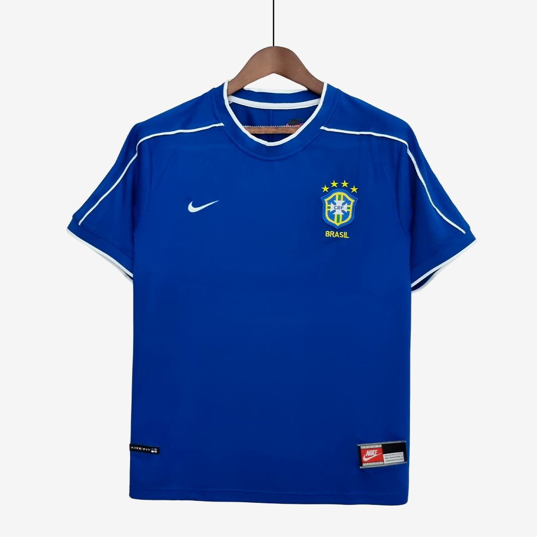 8-67 Brazil 1998 Away Jersey – Retro Version - Image 1