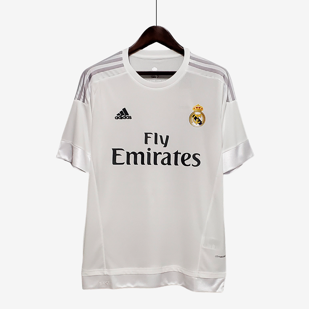 9-74 Real Madrid 2015/16 Home Jersey Retro Version - Image 1