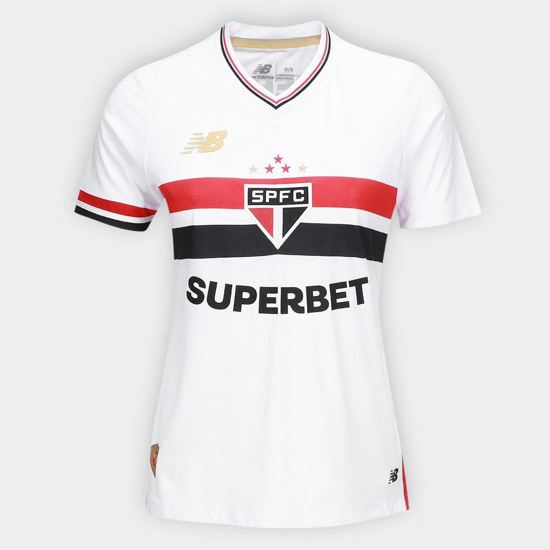 Camisa-Feminina-New-Balance-Sao-Paulo-202526-I-product_category Sao Paulo 2025/26 Home Jersey – Women’s - Image 1