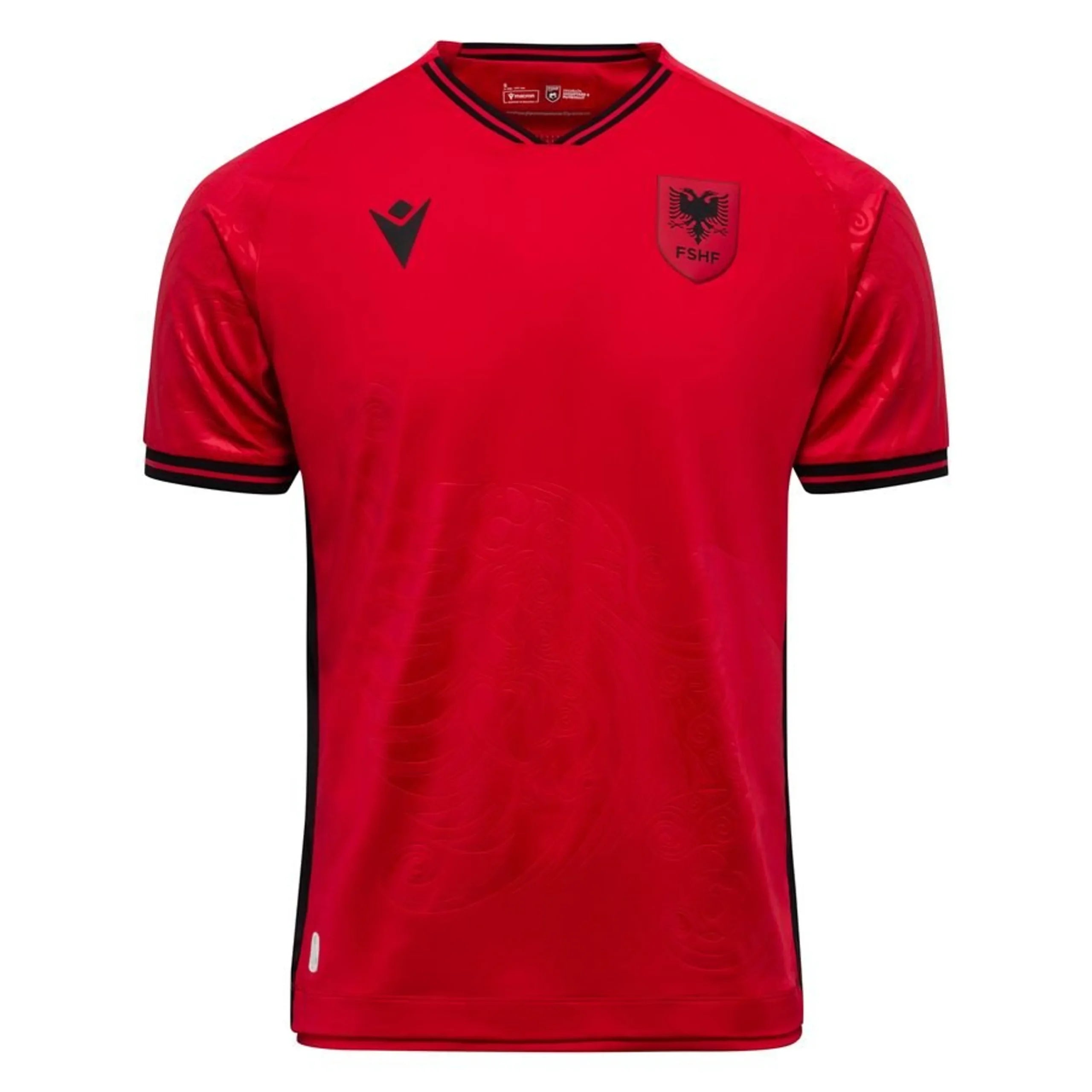 a11dd01085fc-scaled-1 Albania 2025 Home Jersey Fan Version - Image 1