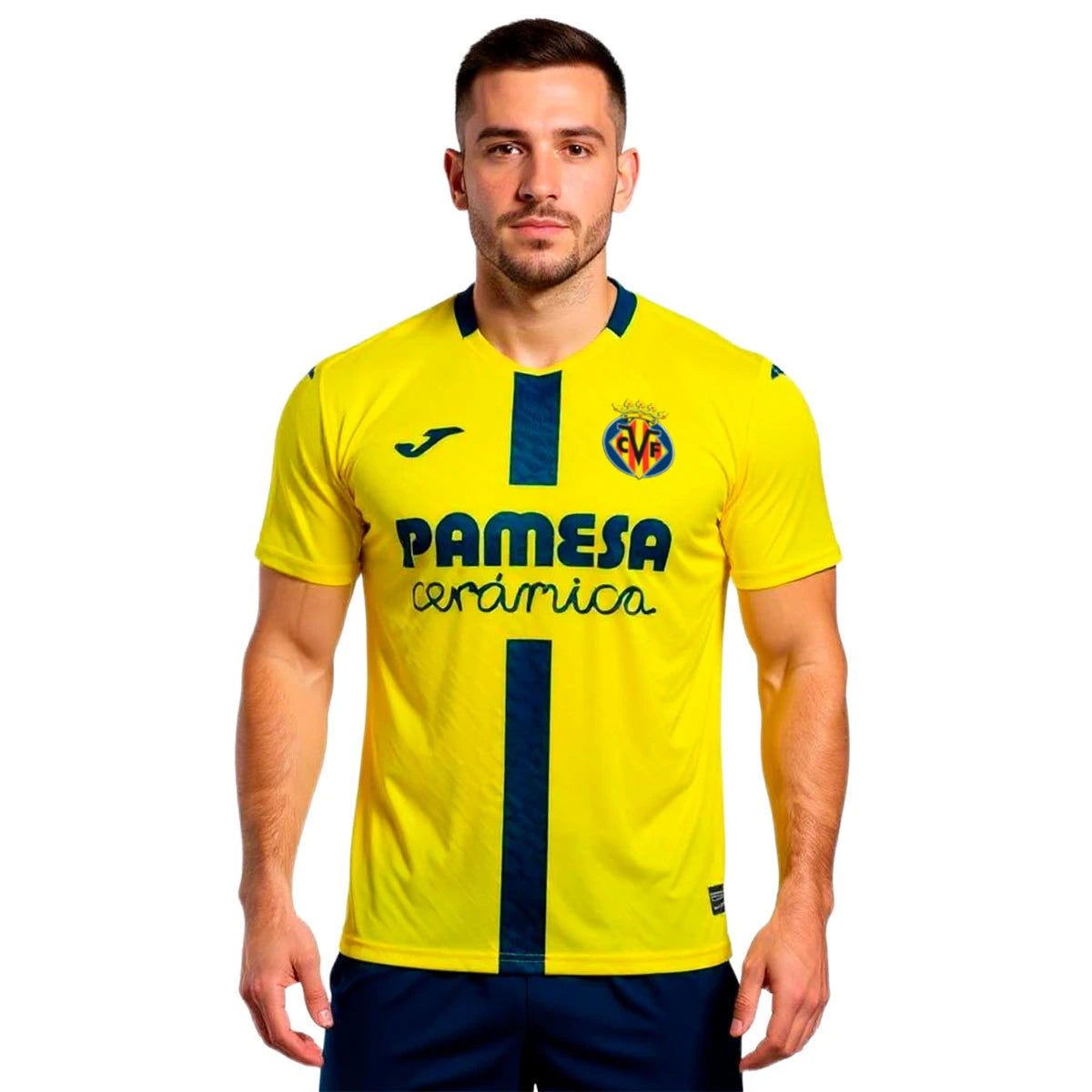 camiseta-joma-villarreal-cf-primera-equipacion-2025-2026-yellow-0 Villareal 2025/26 Home Jersey Fan Version - Image 1