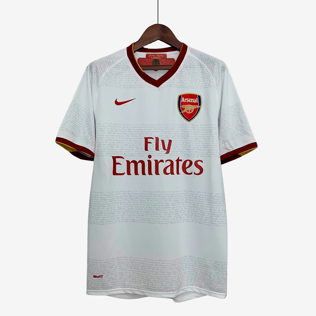 d01 Arsenal 2007/08 Away Jersey – Retro Version - Image 1