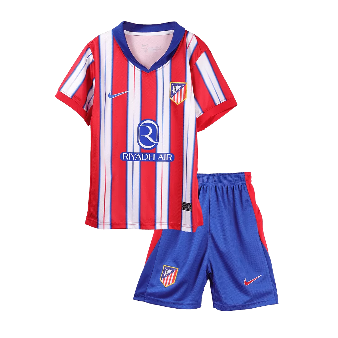 dbf08b6140f3eb1ff30df8854111cdfa Atletico Madrid 2025/26 Home Kids Kit - Image 1