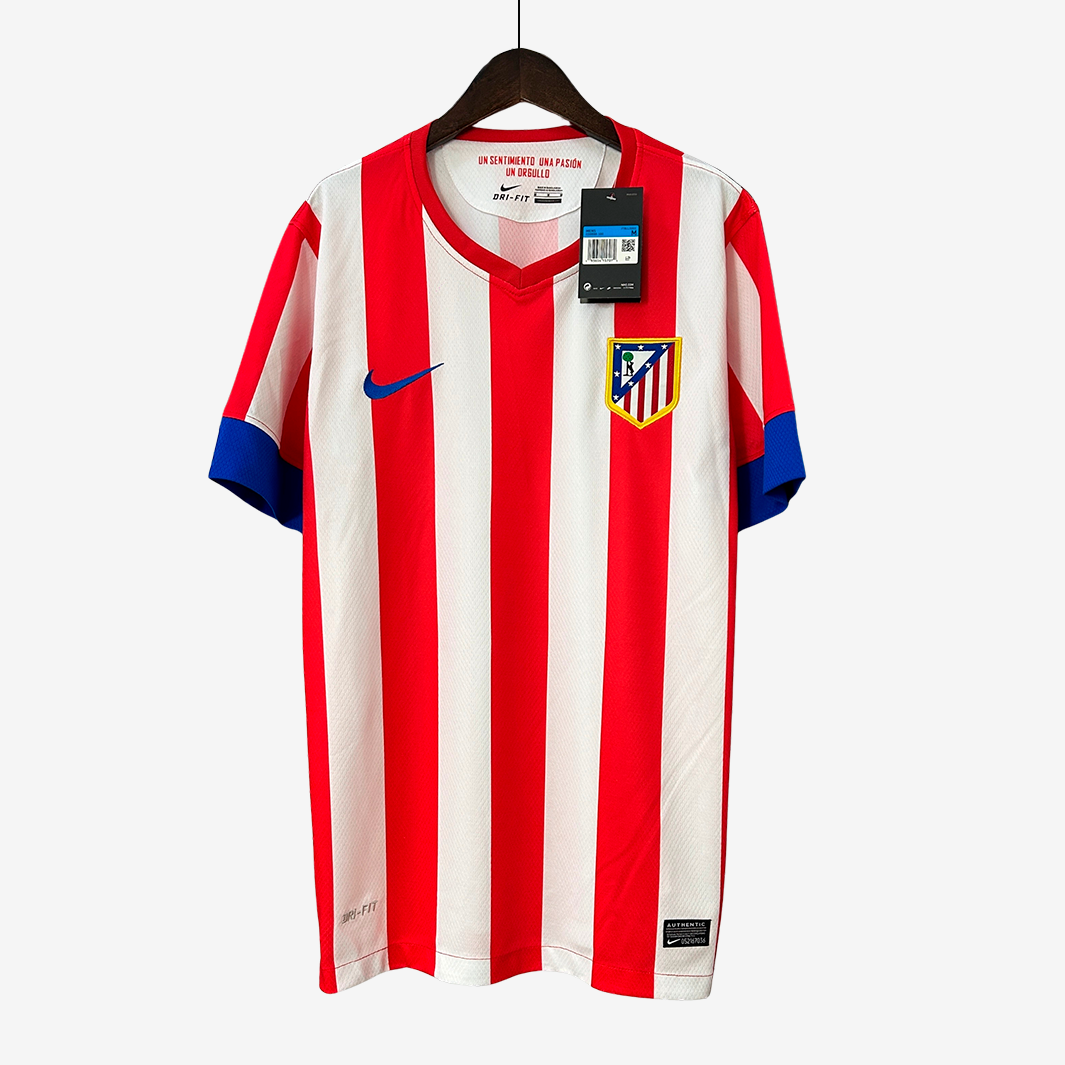 site-8 Atletico Madrid 2012/13 Home Jersey – Retro Version - Image 1