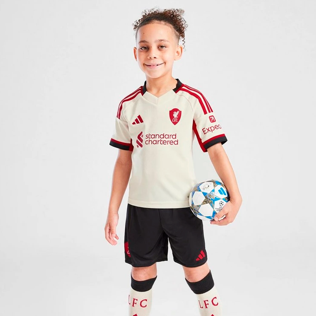 1-240 Liverpool 2025/26 Away – Kit Kids - Image 1
