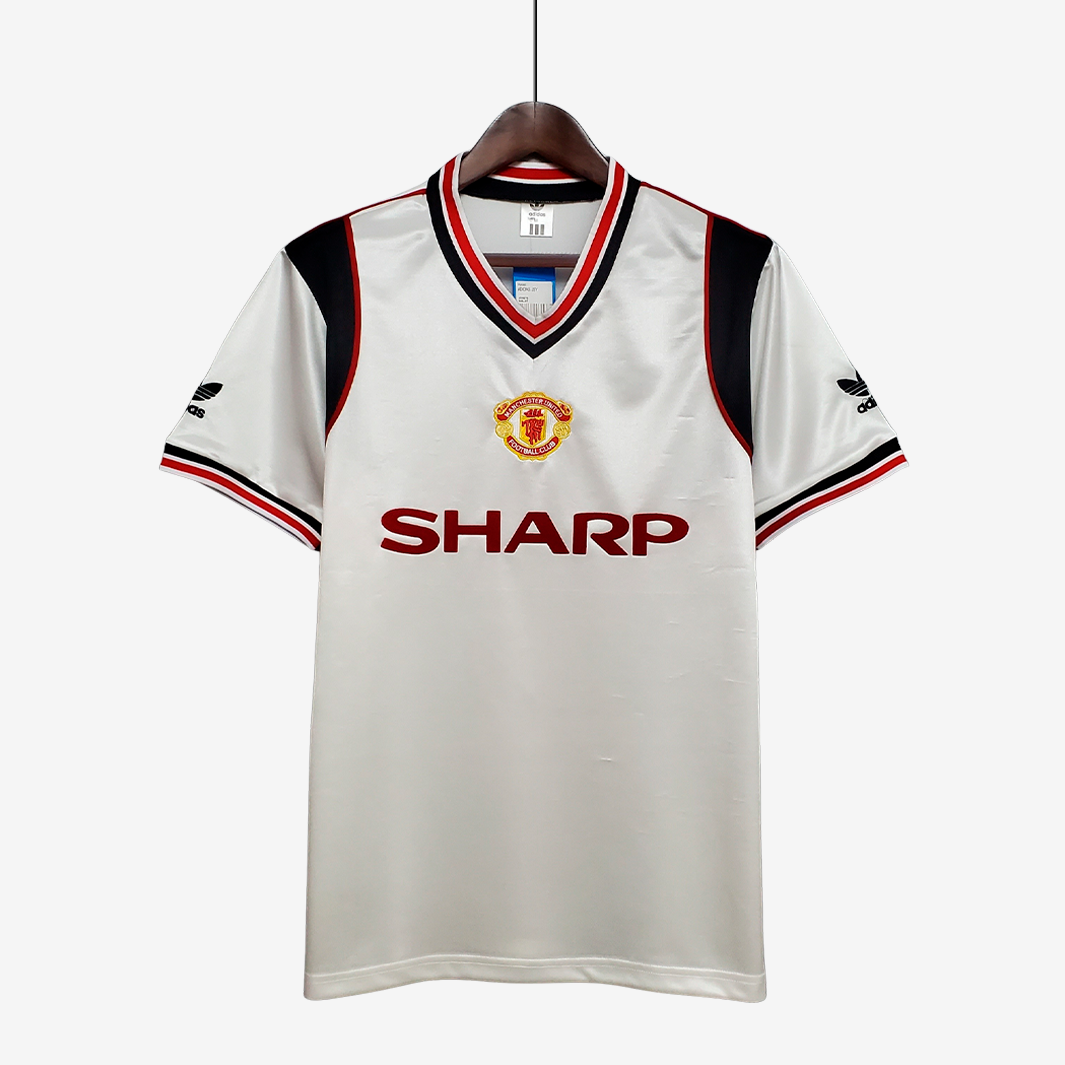 6-331 Manchester United 1985/86 Away Jersey Retro Version - Image 1