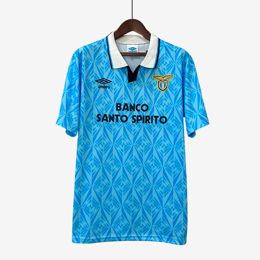 6-745 Lazio 1991/92 Home Jersey Retro Version - Image 1