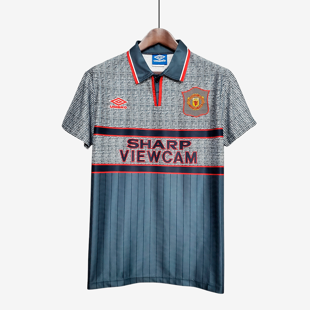 7-250 Manchester United 1995/96 Away Jersey Retro Version - Image 1