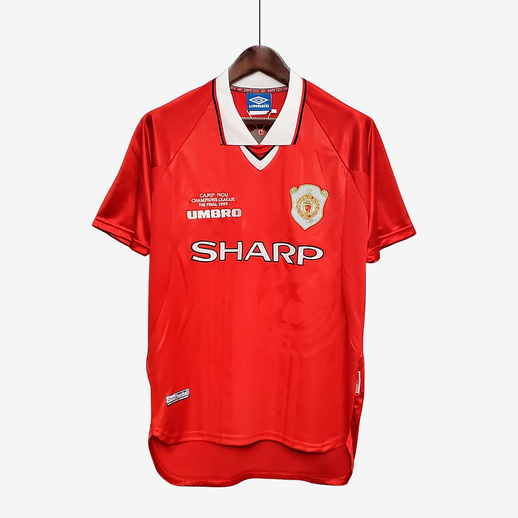 7-312 Manchester United 1999/00 Home Jersey Retro Version - Image 1