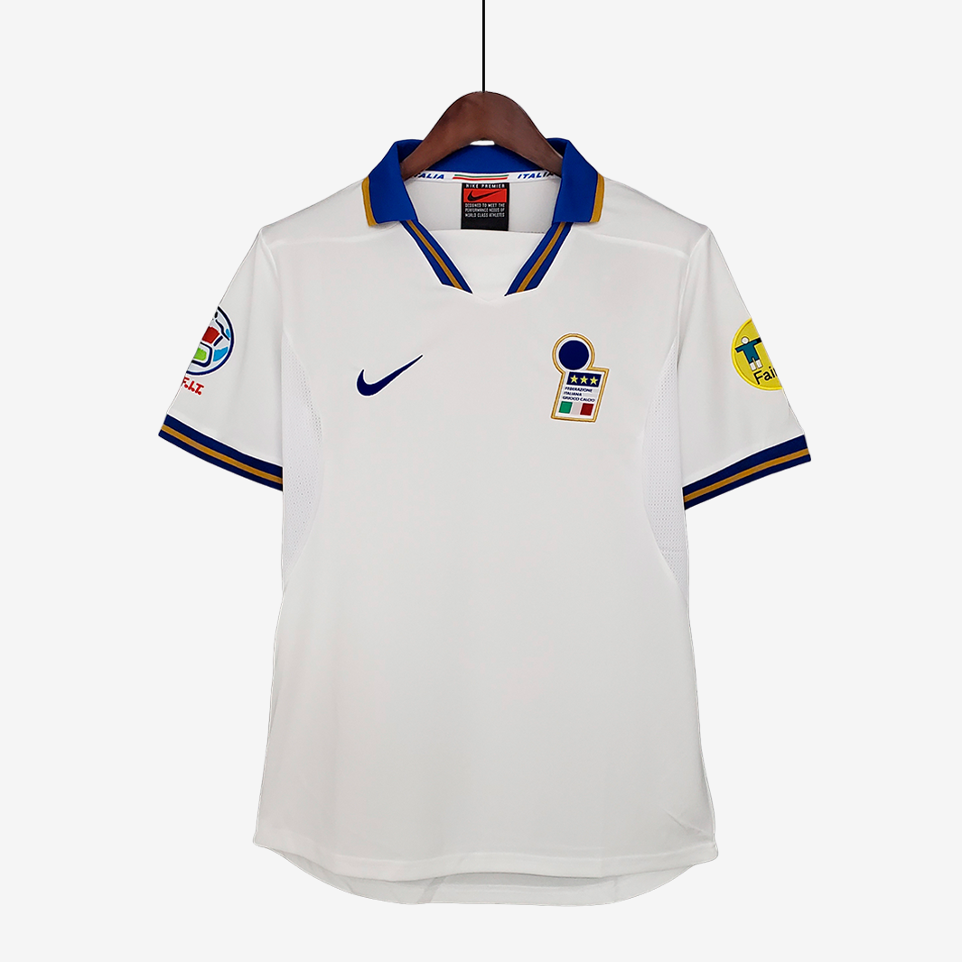 9-48 Italy 1996 Away Jersey – Retro Version - Image 1