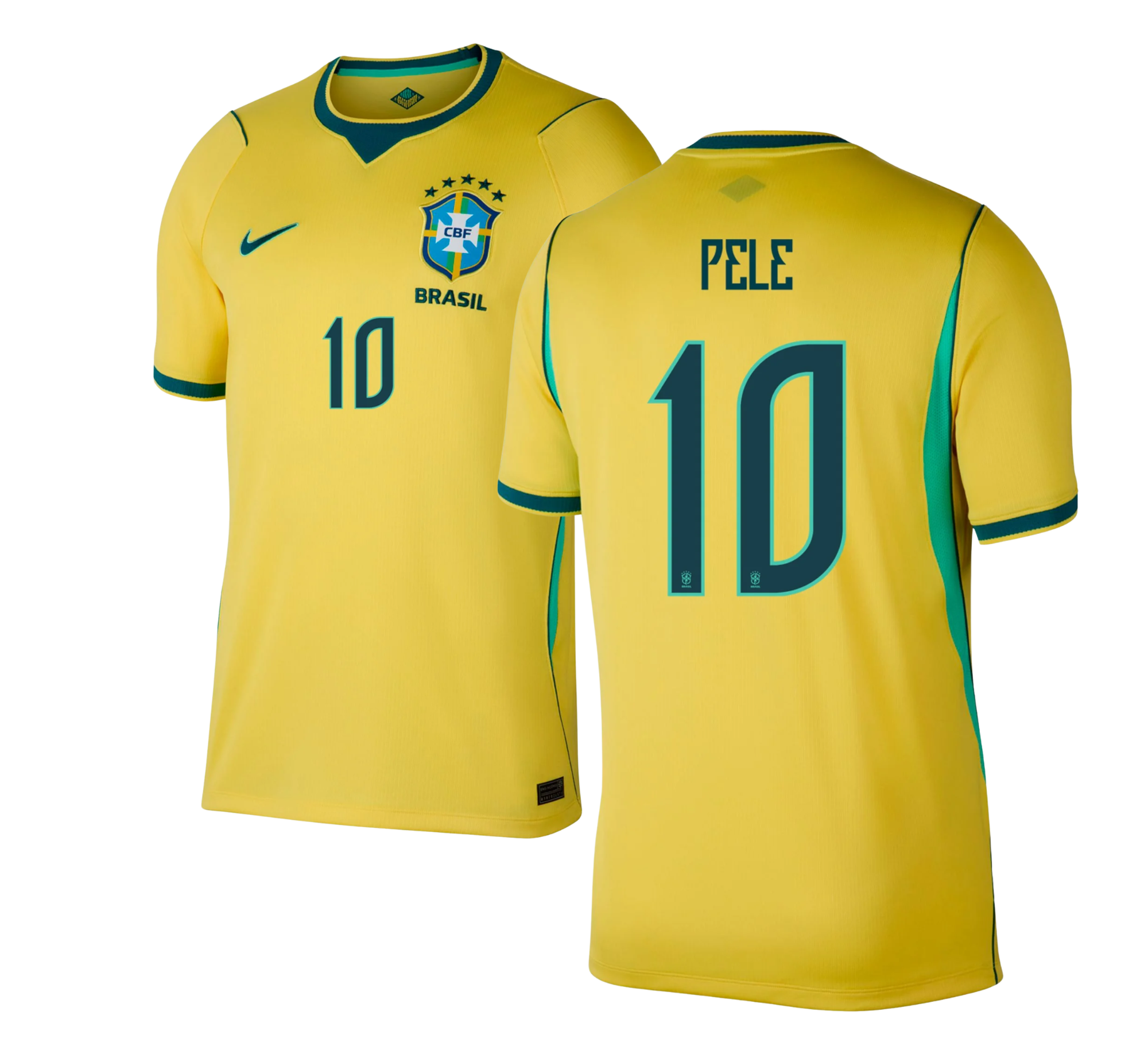 Brazil home - Pele #10 Brasil Fan Version World Cup 2026 - Image 1