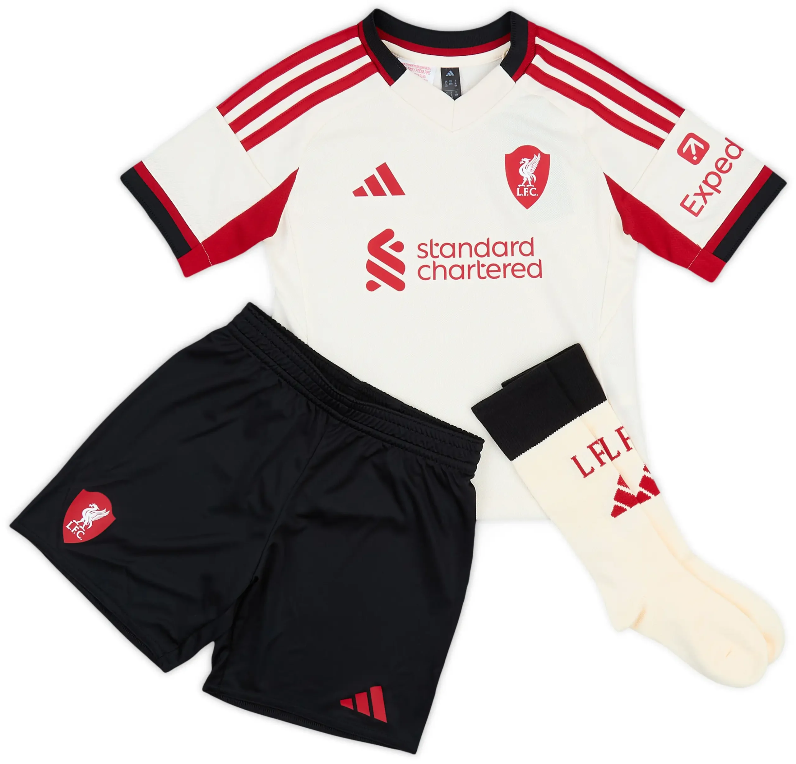 2025-26 Liverpool Away Kit Kids - Image 1