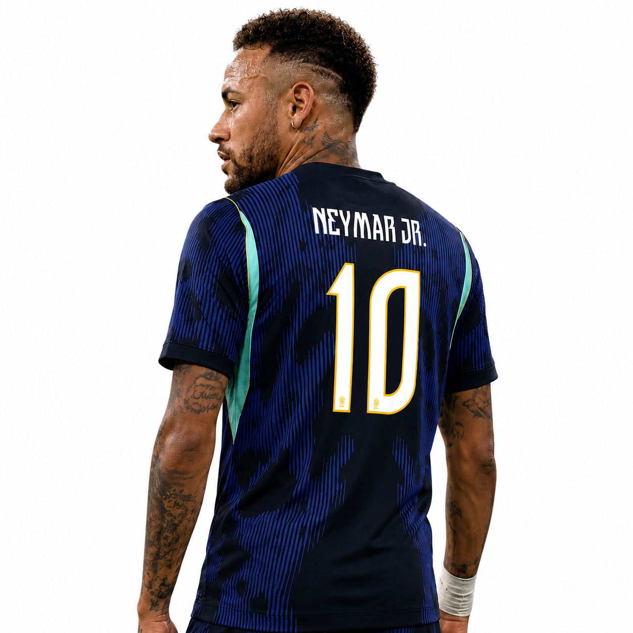 Brazil Away Blue - Neymar Jr. #10 Brasil Fan Version World Cup 2026 - Image 1