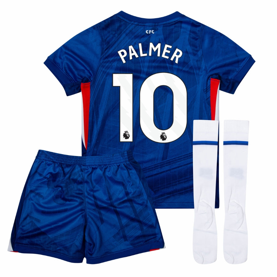 Kids Kit Chelsea Palmer 10 Home Fan Jersey 2025/26 - Image 1