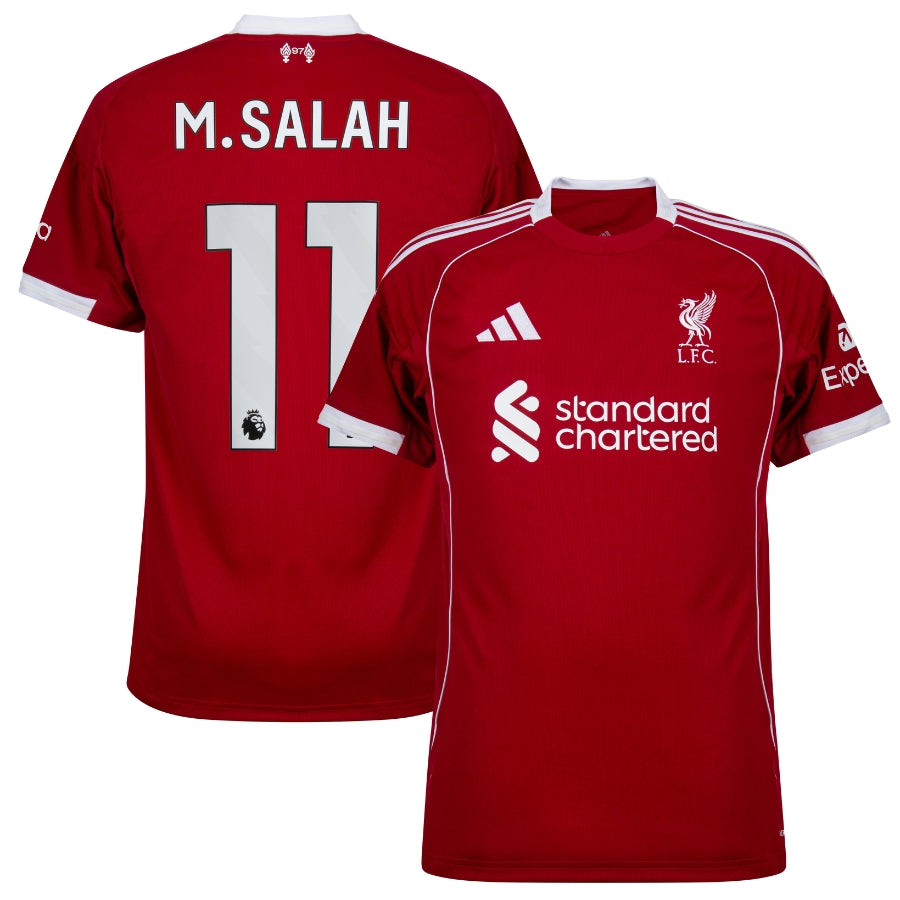 Liverpool Mohamed Salah 11 Home Fan Jersey 2025/26 - Image 1