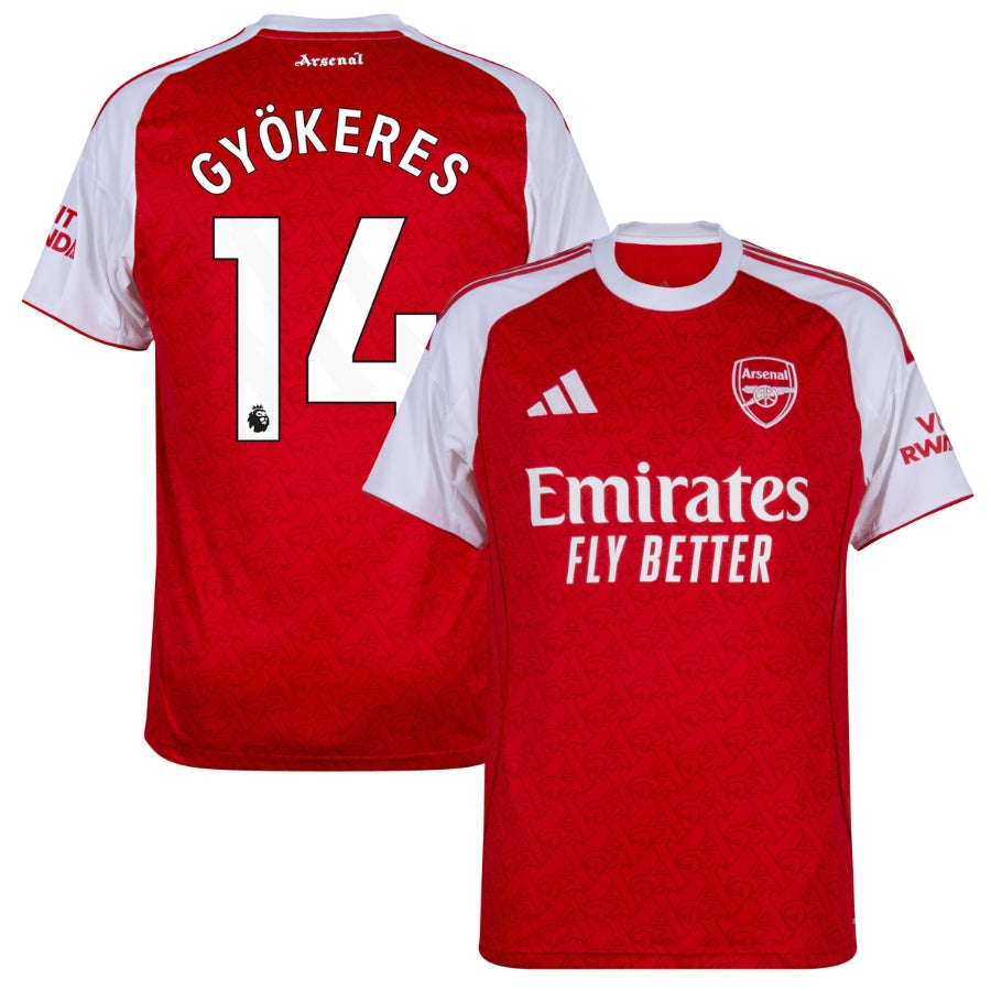 Arsenal Gyökeres 14 Home Fan Jersey 2025/26 - Image 1