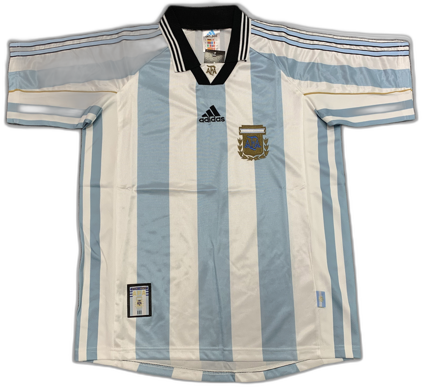 Argentina 1998 I Home Jersey - Retro Version - Image 1