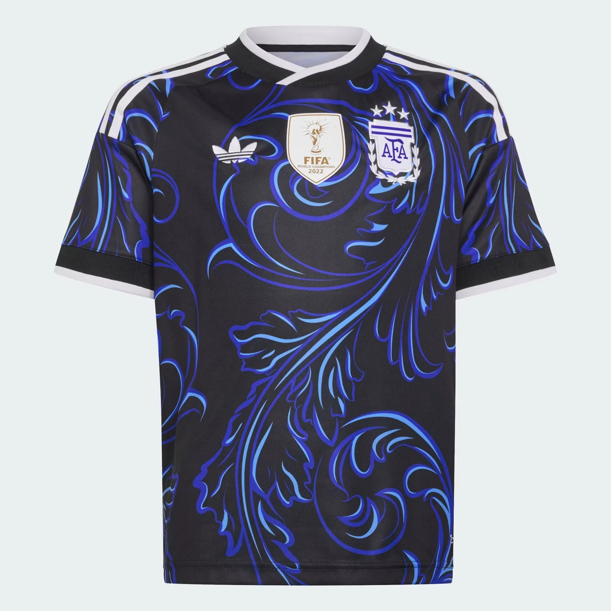 Argentina_26_Away_Kids_Jersey_Black_KB0626_01_laydown_2026-03-21T00-41-53-673Z Kids Argentina Away World Cup 2026 - Image 1