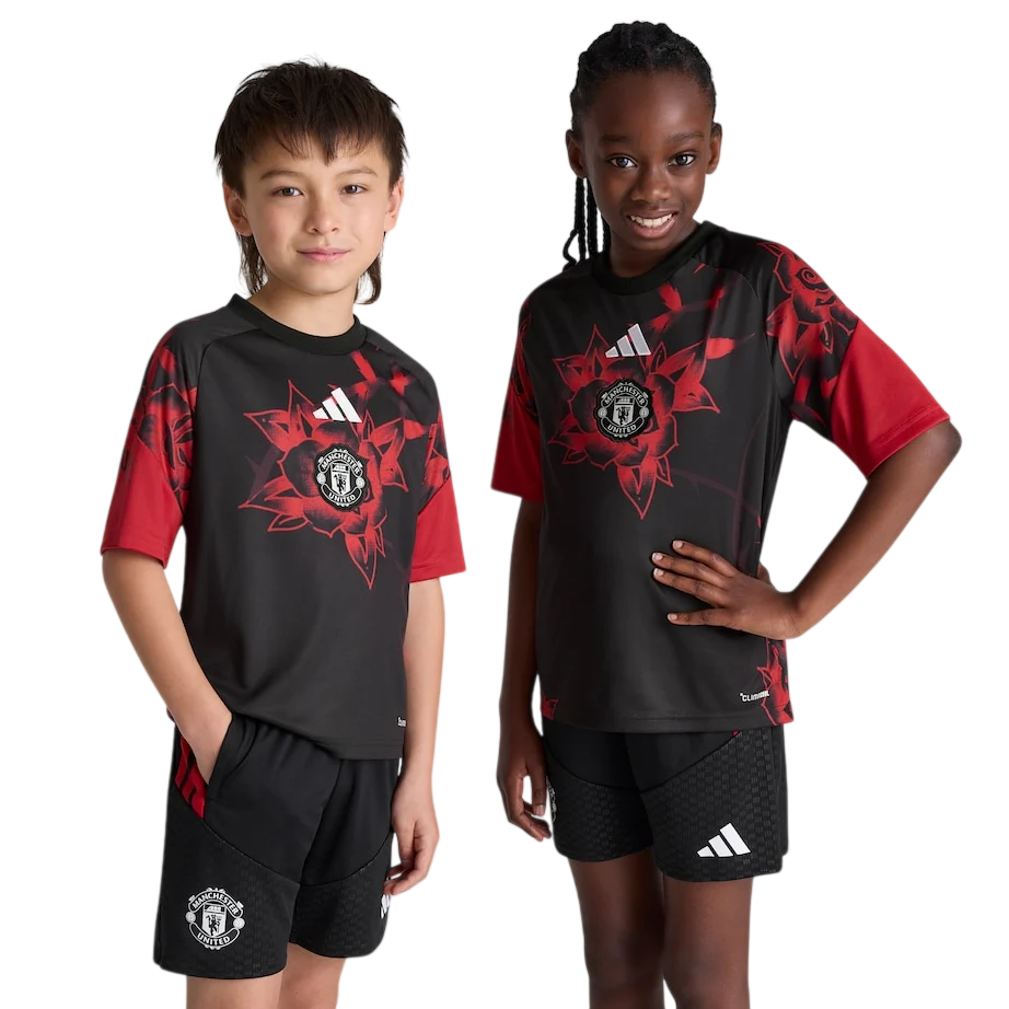 sn8mgjxb0p6eizgqfxpi Manchester United 2026/27 Home Pre-Match Jersey – Kids - Image 1